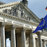 Reichstag mit Europafahne